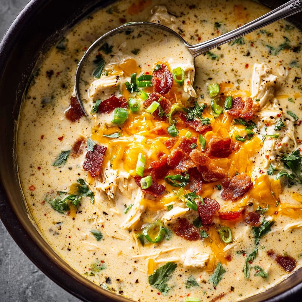Slow Cooker Crack Chicken Soup