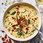 Slow Cooker Creamy Crack Chicken Soup