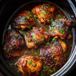 Slow Cooker Honey Garlic Chicken