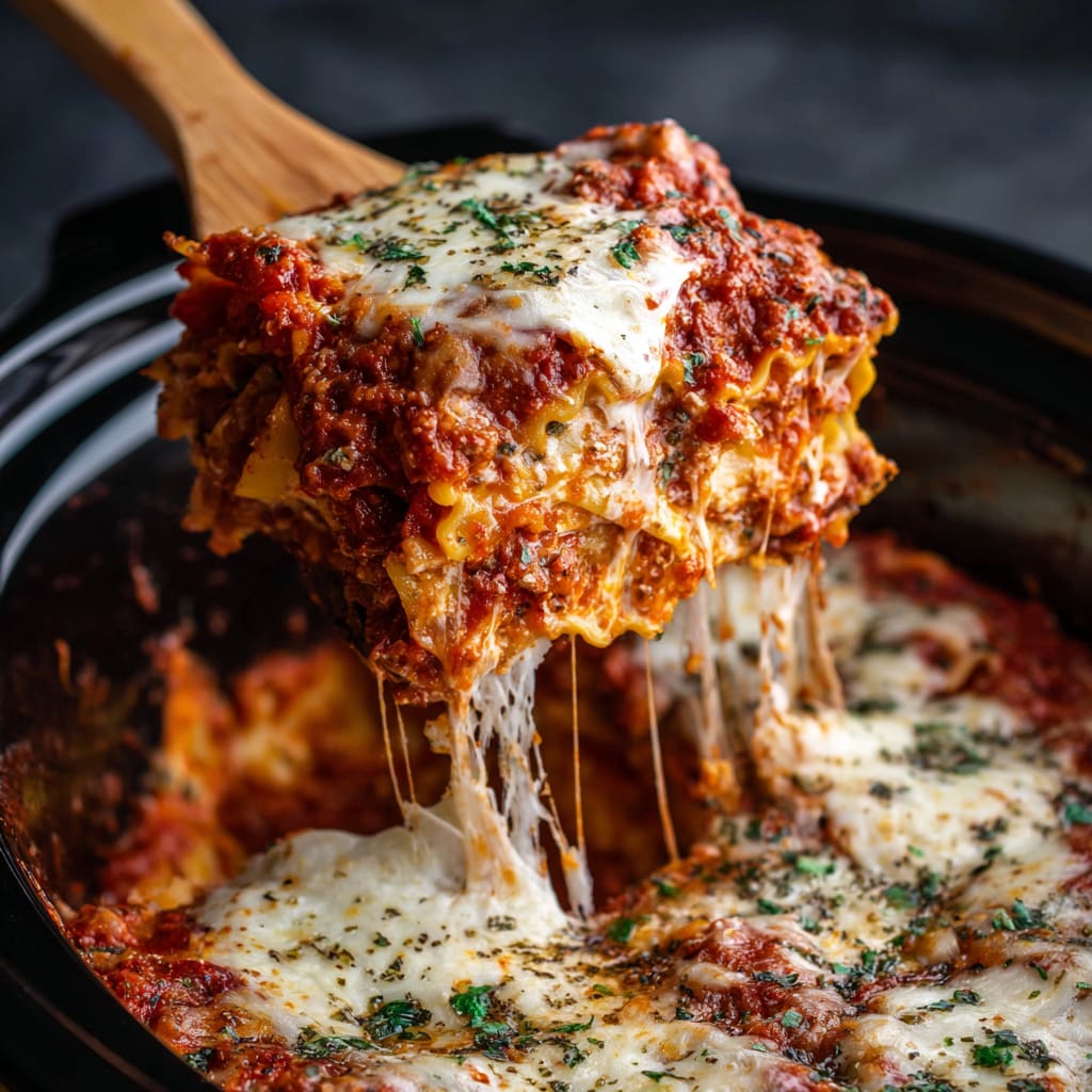 Slow Cooker Lasagna