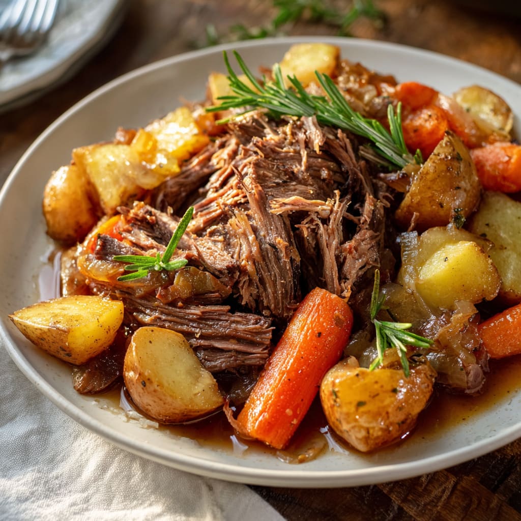 Slow Cooker Pot Roast Recipe
