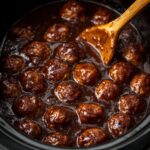 Slow Cooker Salisbury Steak Meatballs