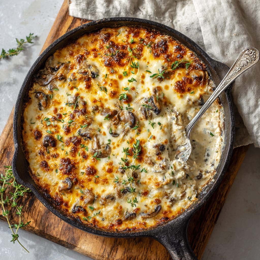 Stuffed Mushroom Dip