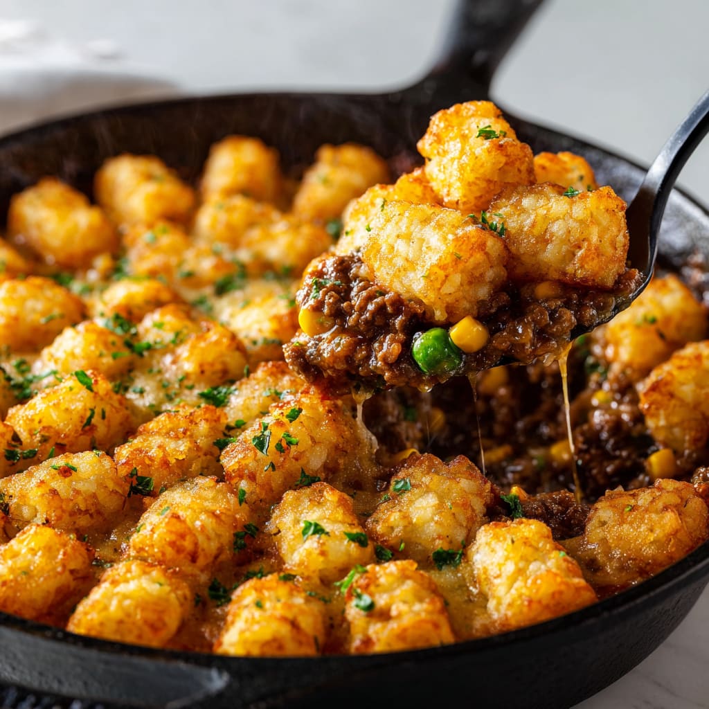 Tater Tot Shepherd's Pie