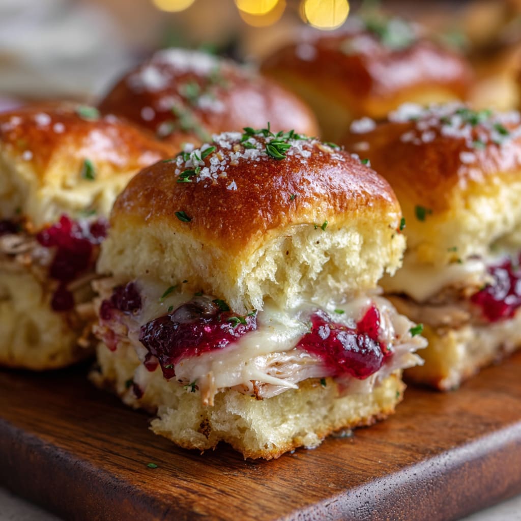Turkey Cranberry Sliders