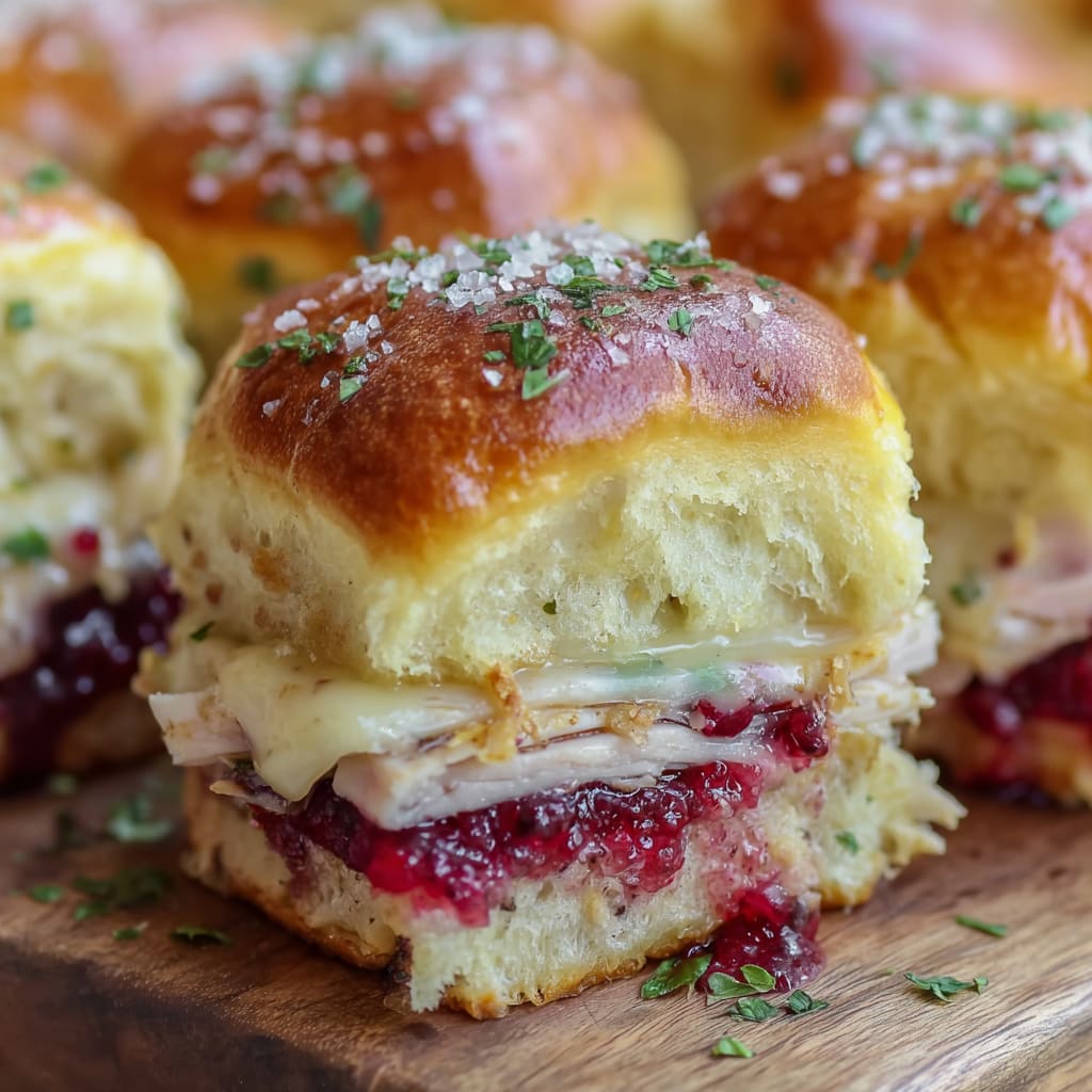 Turkey Cranberry Sliders