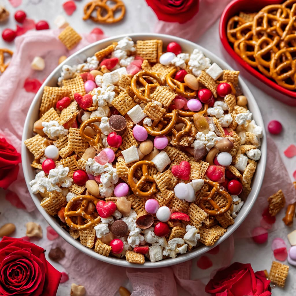 Valentines Day Snack Mix