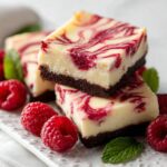White Chocolate Raspberry Cheesecake Bars