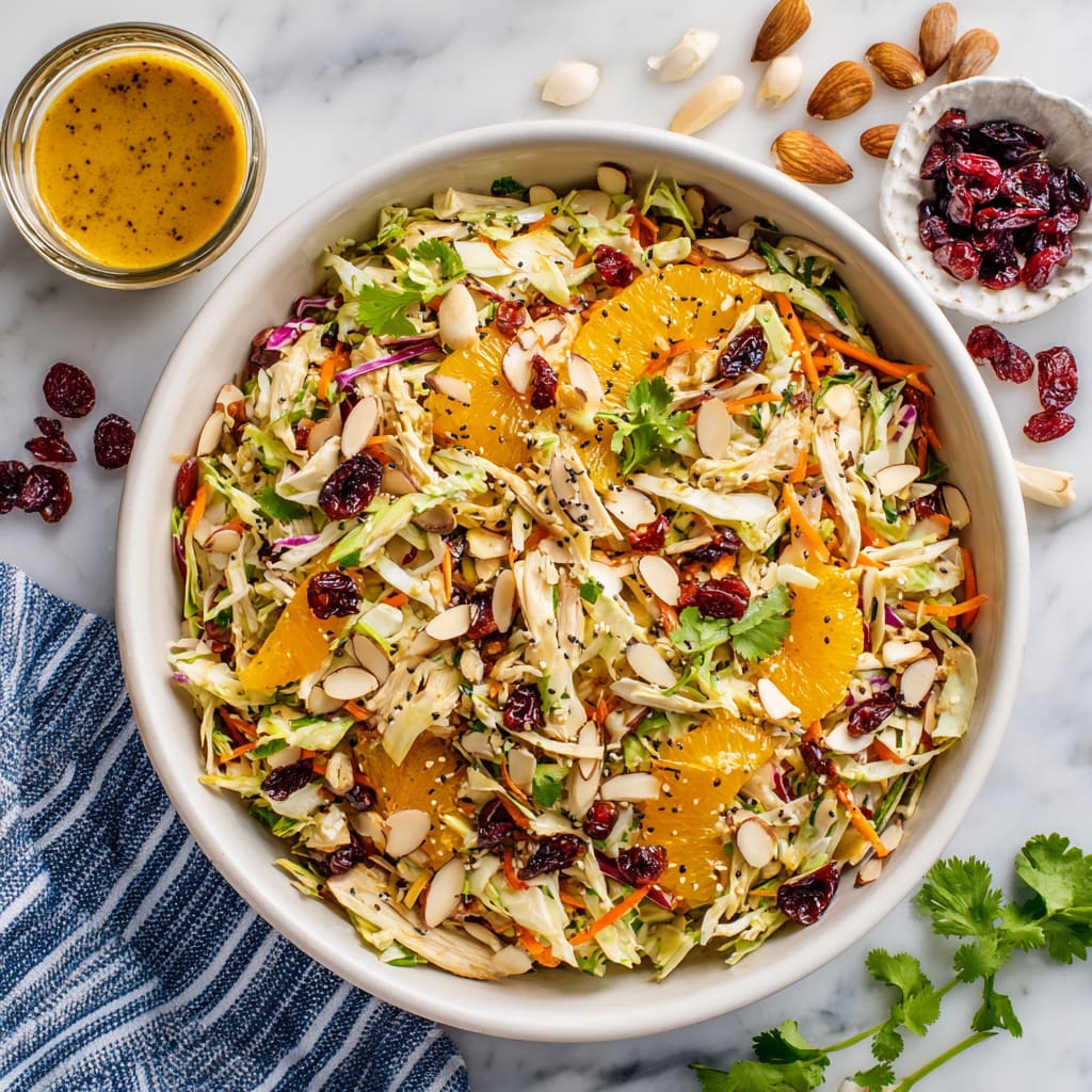 Asian Chicken Cranberry Salad