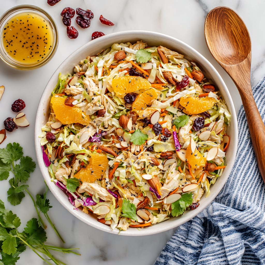 Asian Chicken Cranberry Salad