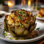 Baked Stuffed Artichoke