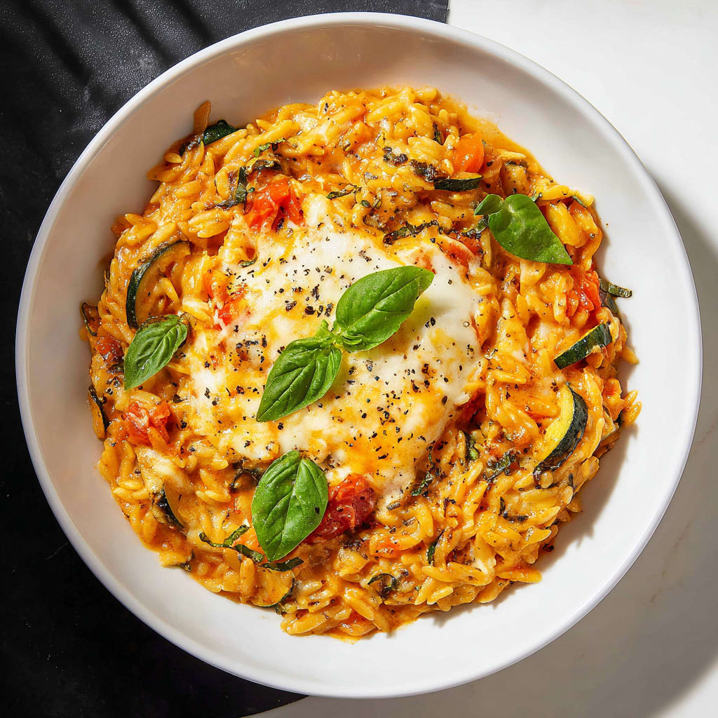 Baked Vegan Orzo Recipe