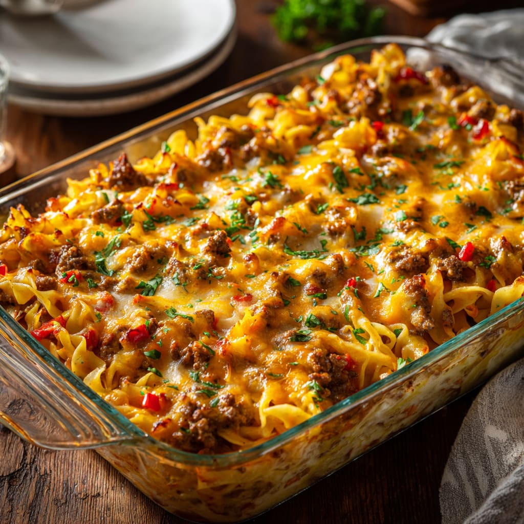 Beef Lombardi Casserole