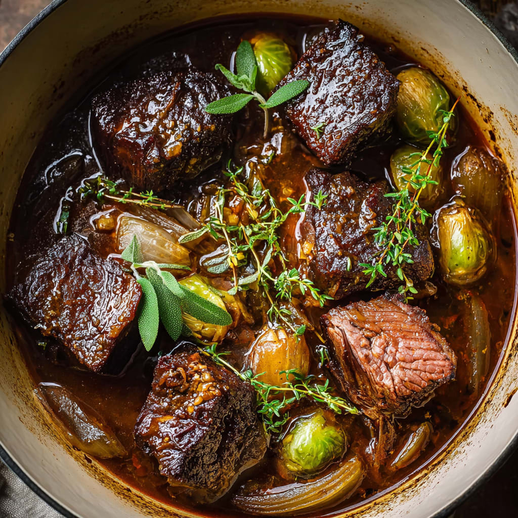 Belgian-Style Slow-Cooked Beef Stew