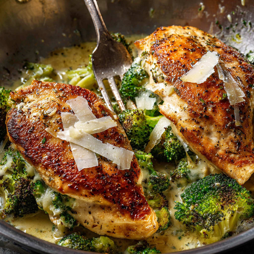 Broccoli Stuffed Chicken Breast