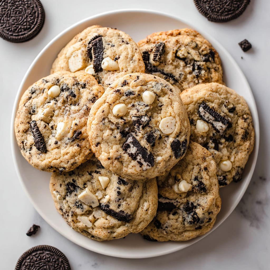 COOKIES AND CREAM COOKIES