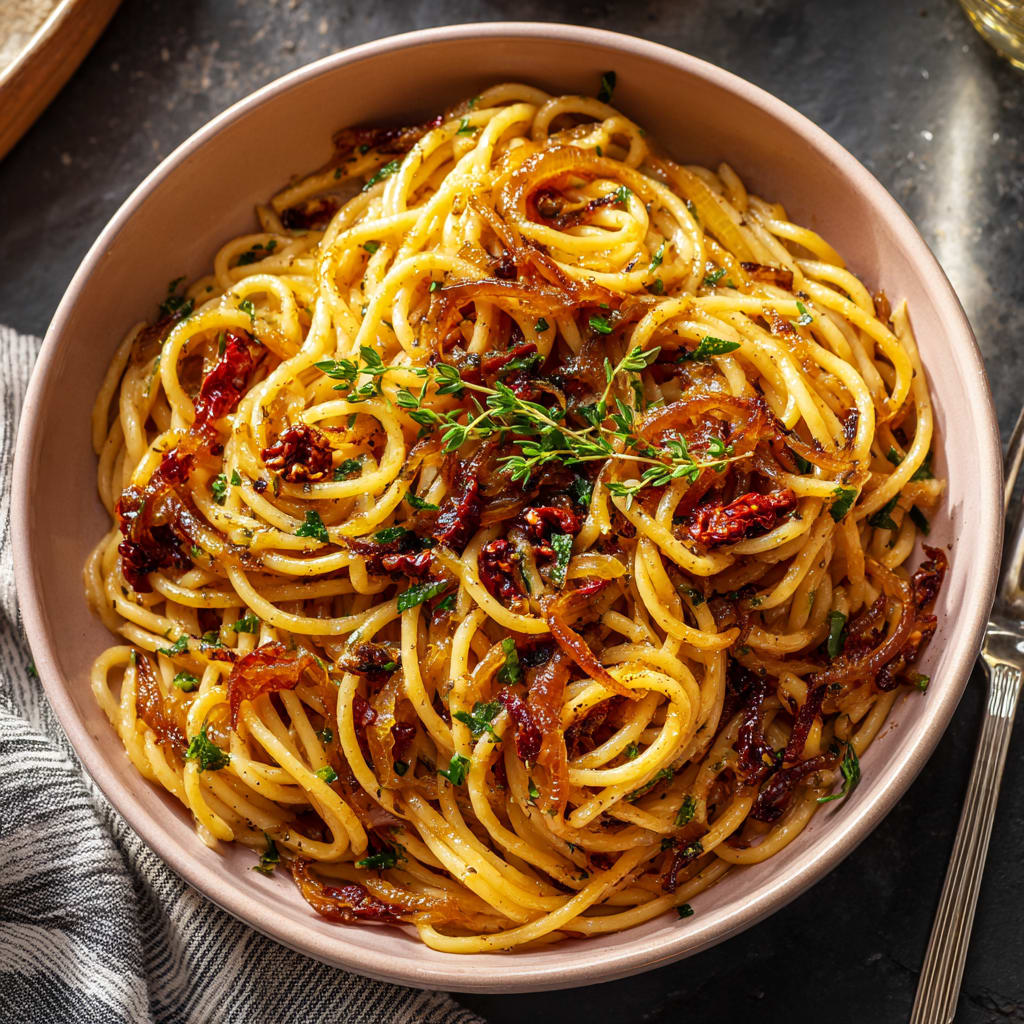 Caramelized Onion Pasta