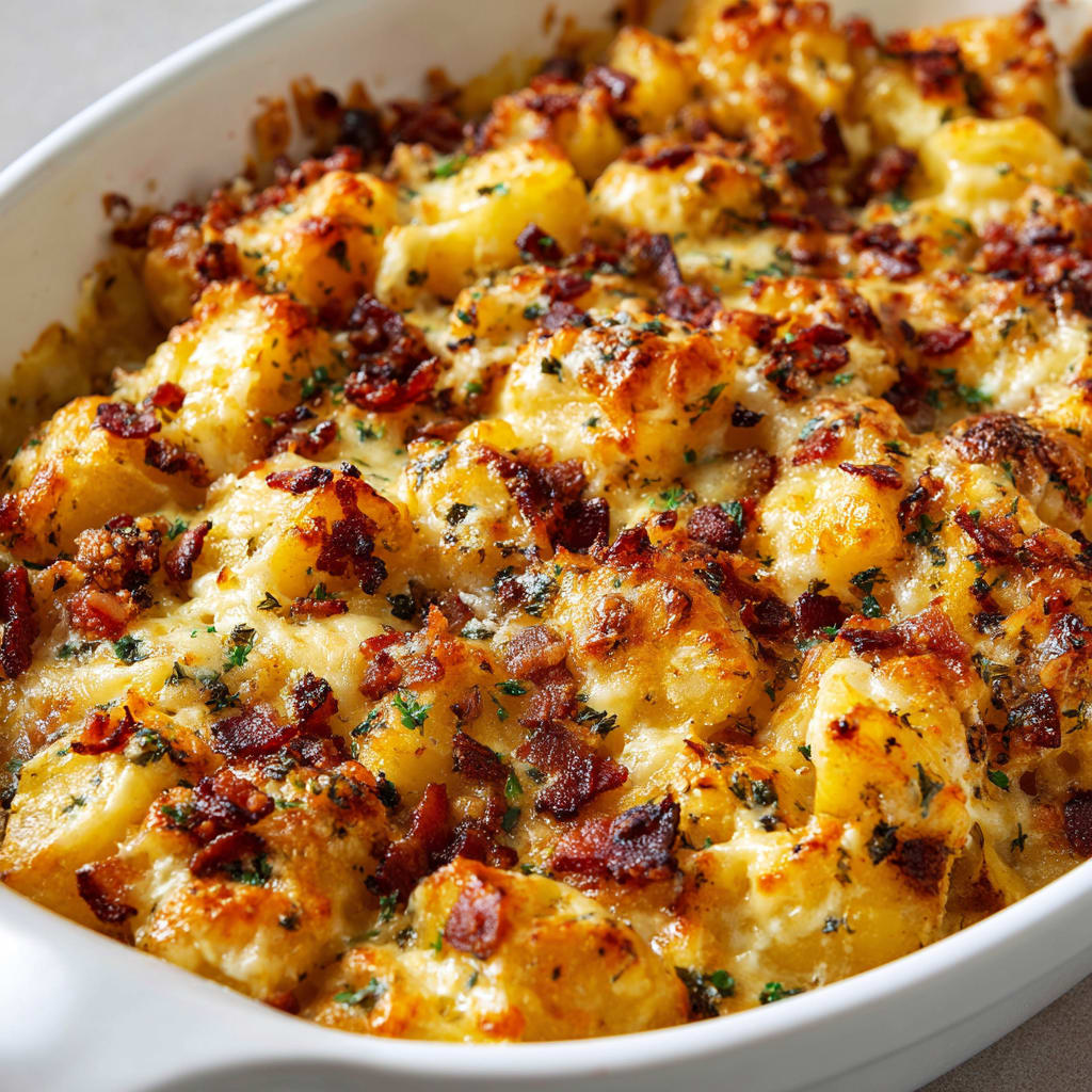 Cheesy Potato Break Casserole