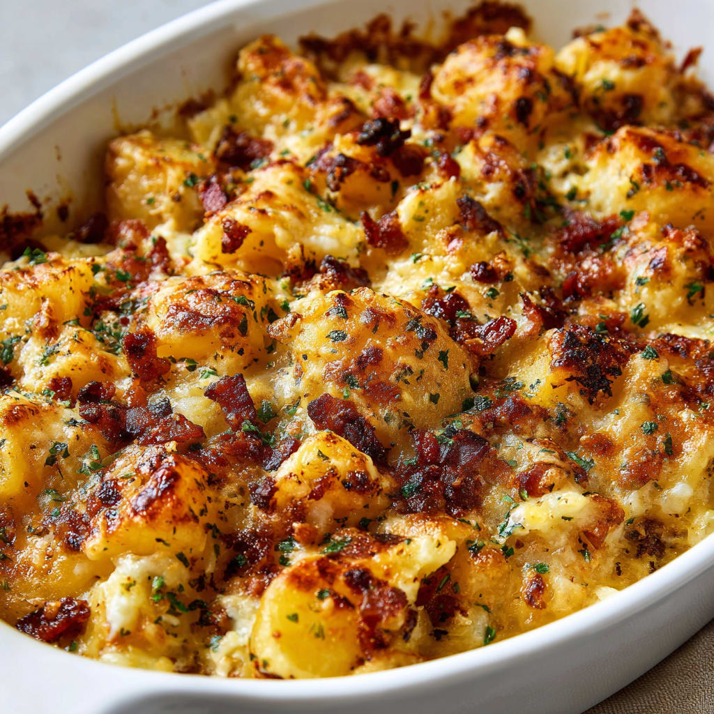Cheesy Potato Break Casserole