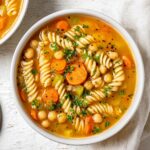 Chickpea Noodle Soup