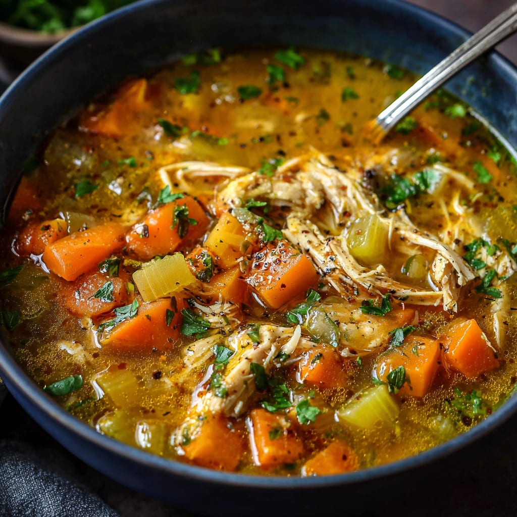 Copycat Carrabbas Spicy Chicken Soup
