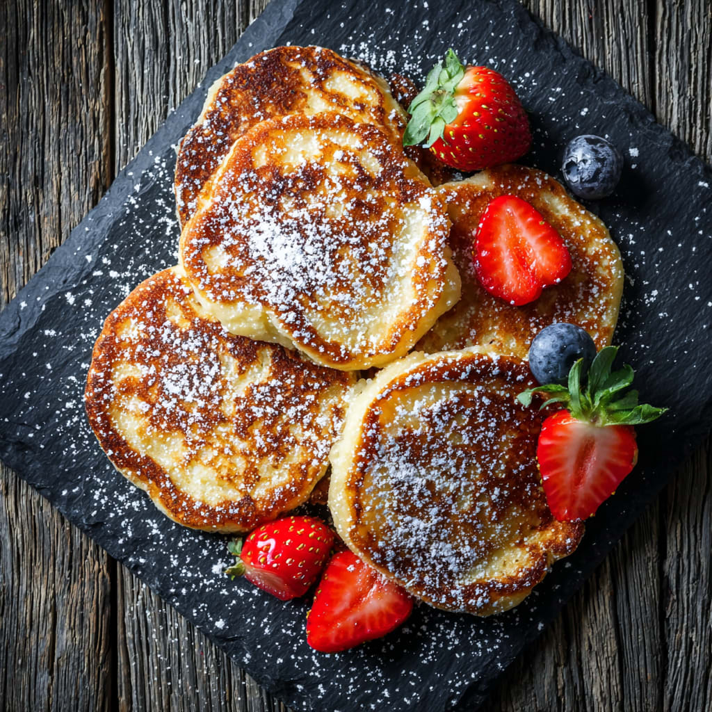 Cottage Cheese Pancakes