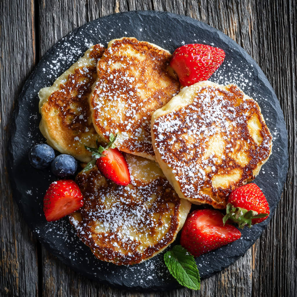 Cottage Cheese Pancakes