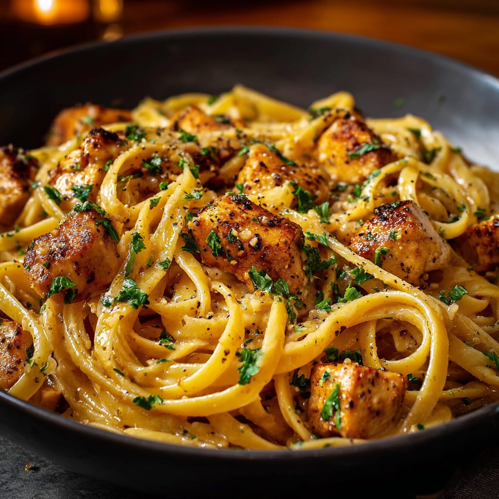 Cowboy Butter Chicken Linguine Recipe