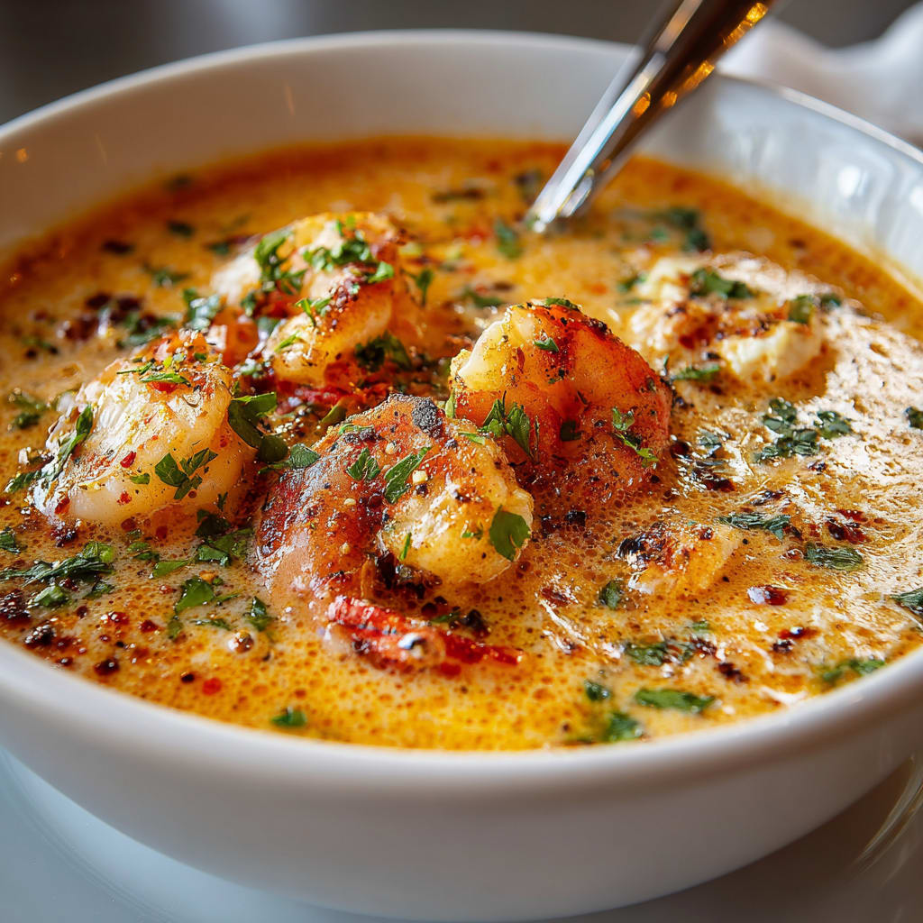 Crab and Shrimp Seafood Bisque Recipe