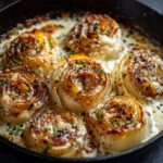 Creamy Baked Onions with Asiago Cheese