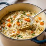 Creamy Chicken Orzo Soup