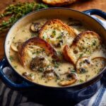 Creamy French Onion and Mushroom Soup