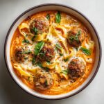 Creamy Italian Meatball Soup