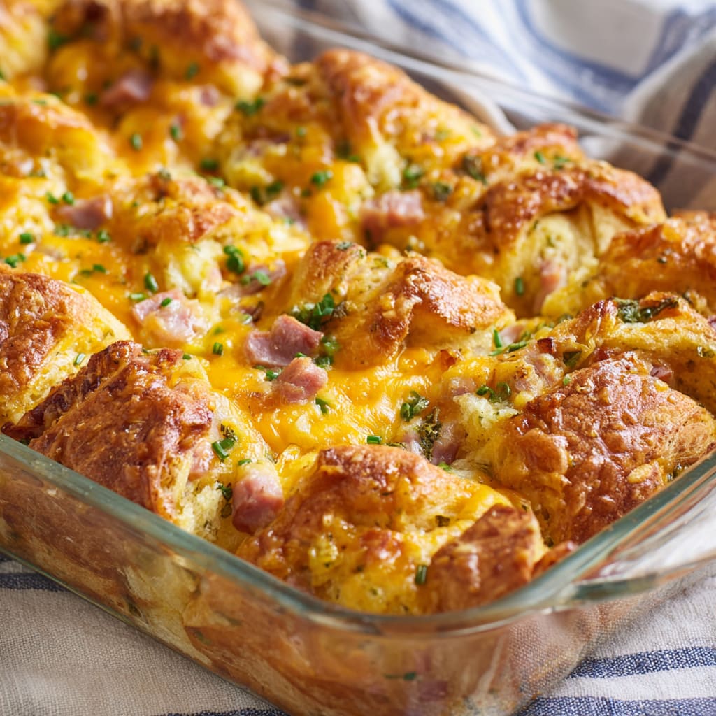 Crescent Roll Break Casserole
