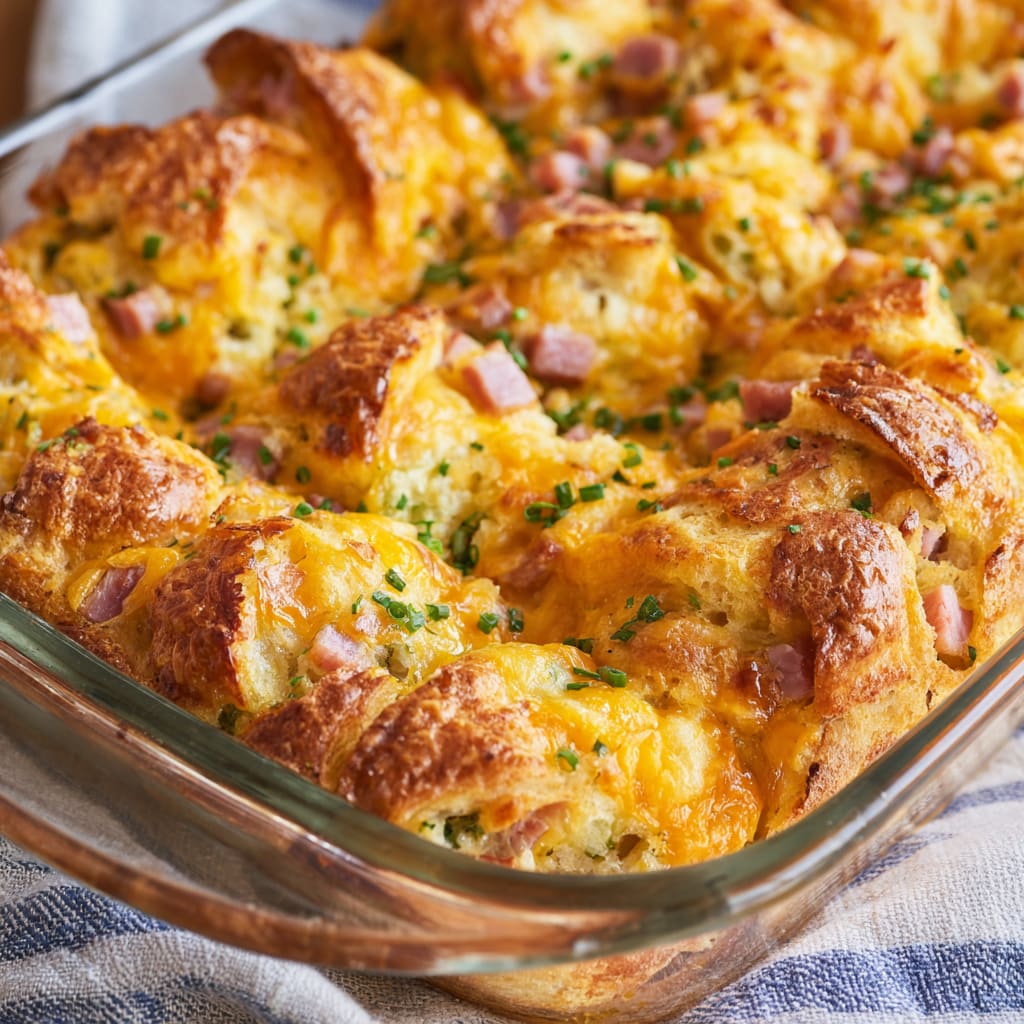 Crescent Roll Break Casserole
