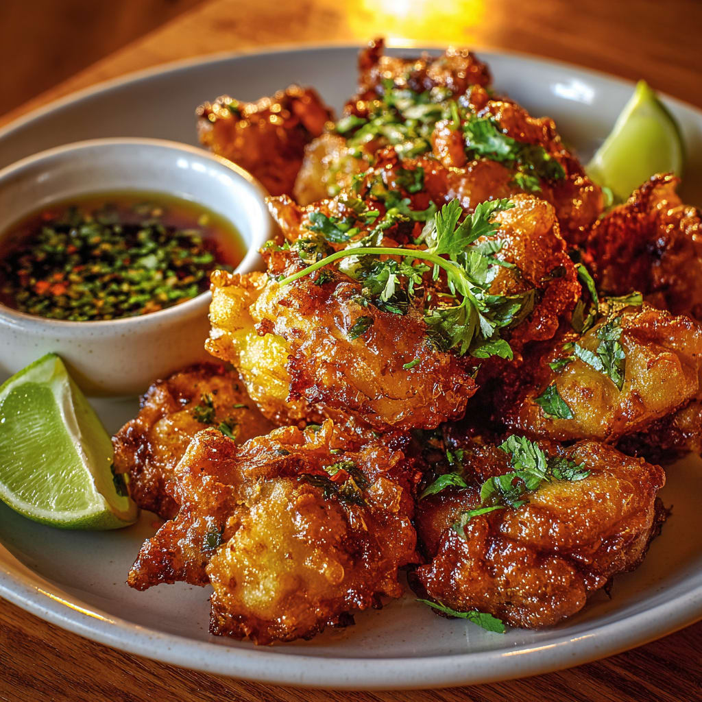 Crispy Vietnamese Shrimp Fritters