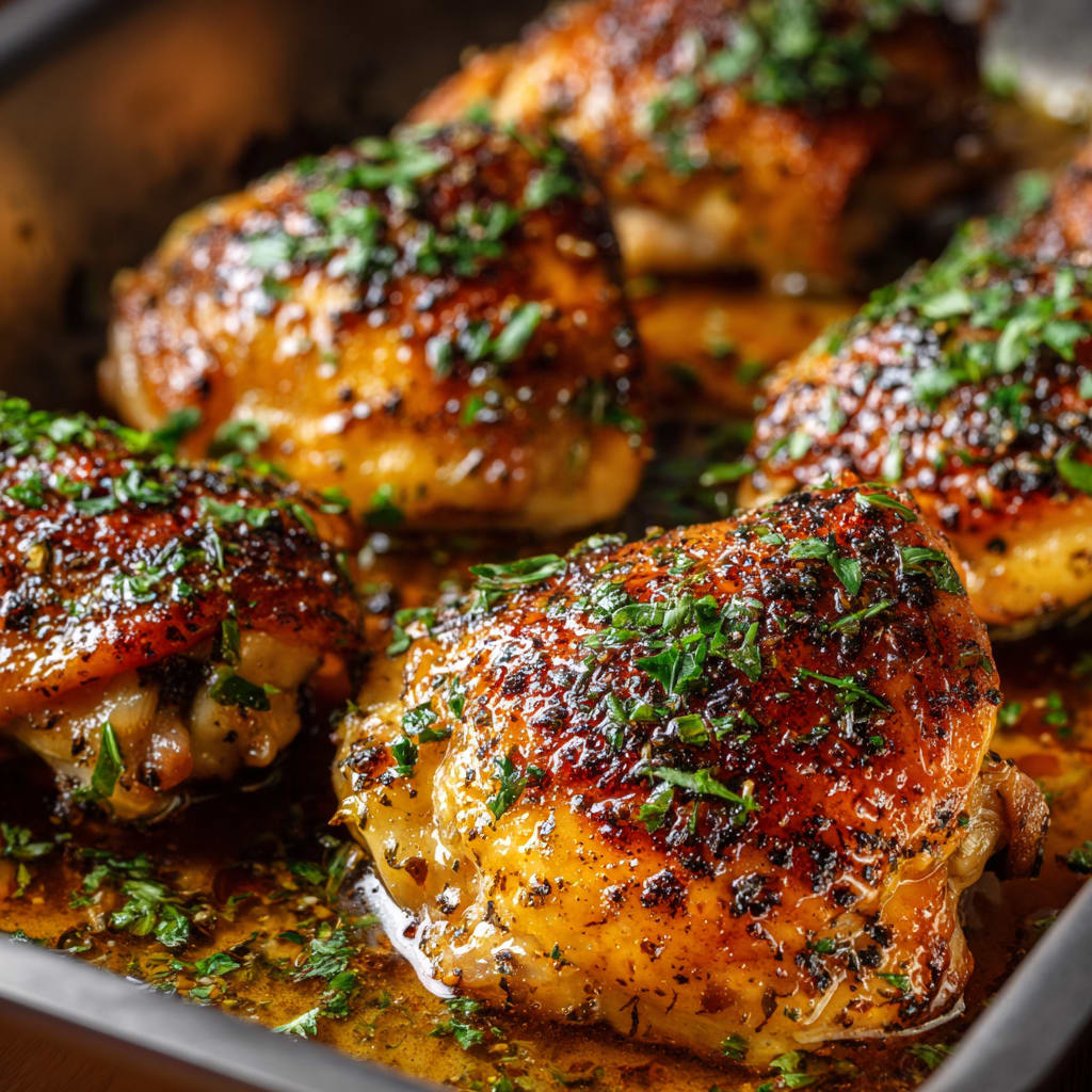 Easy Baked Honey Dijon Chicken