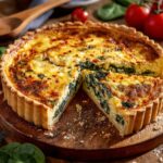 Elegant Ricotta and Spinach Quiche