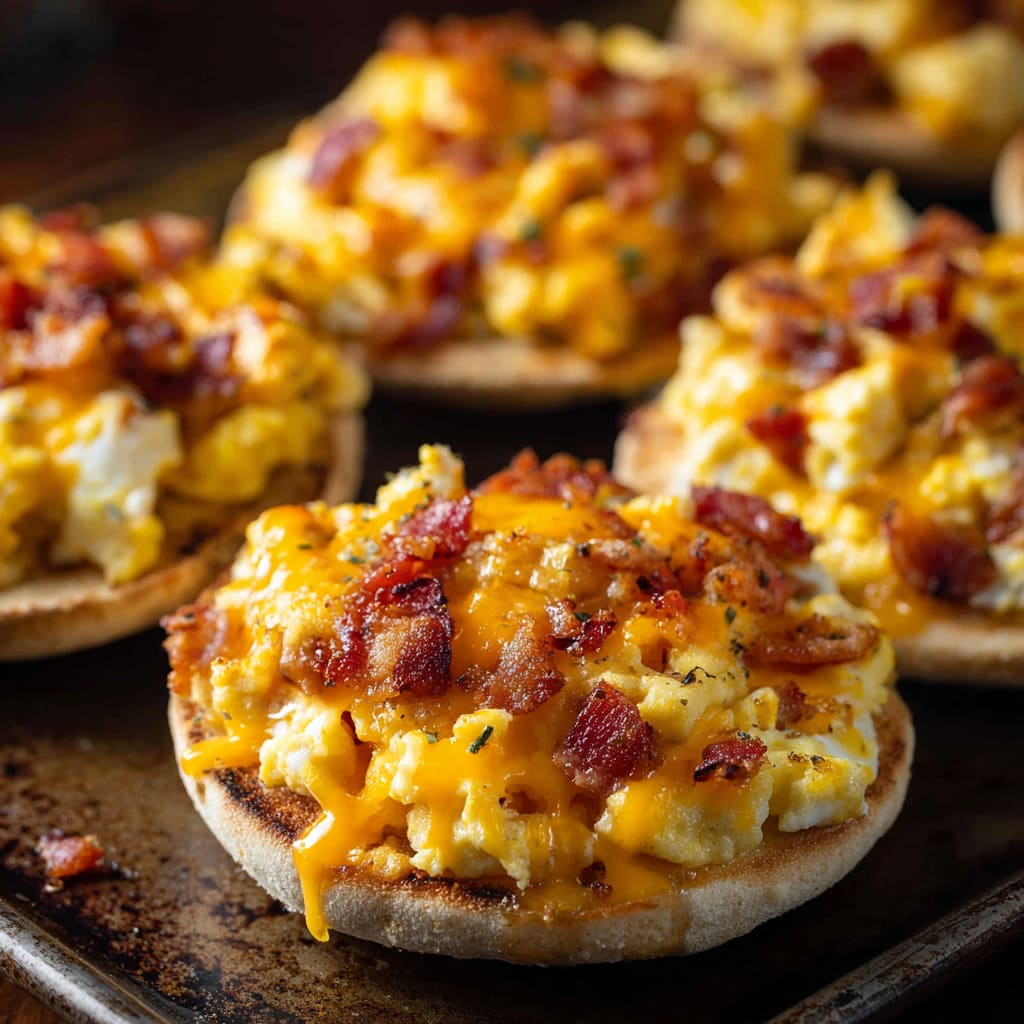 English Muffin Break Pizzas