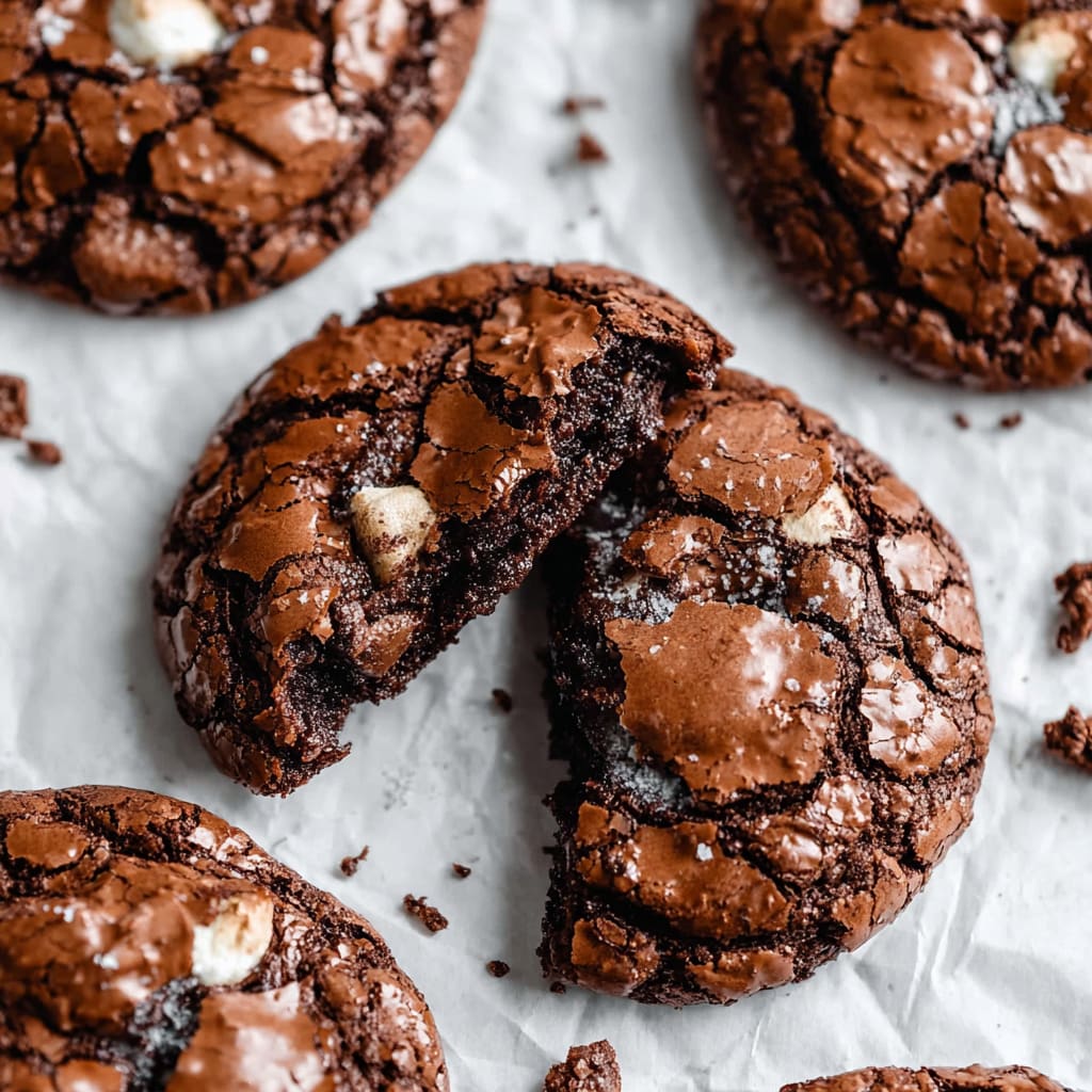 Fudgy Chewy Brookies