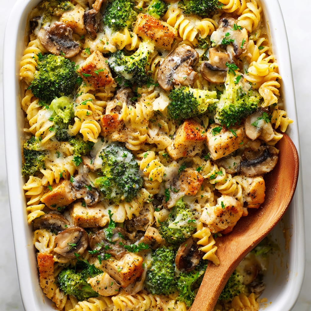 Healthier Broccoli Chicken Casserole