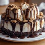 Hot Fudge Sundae Brownie Cheesecake