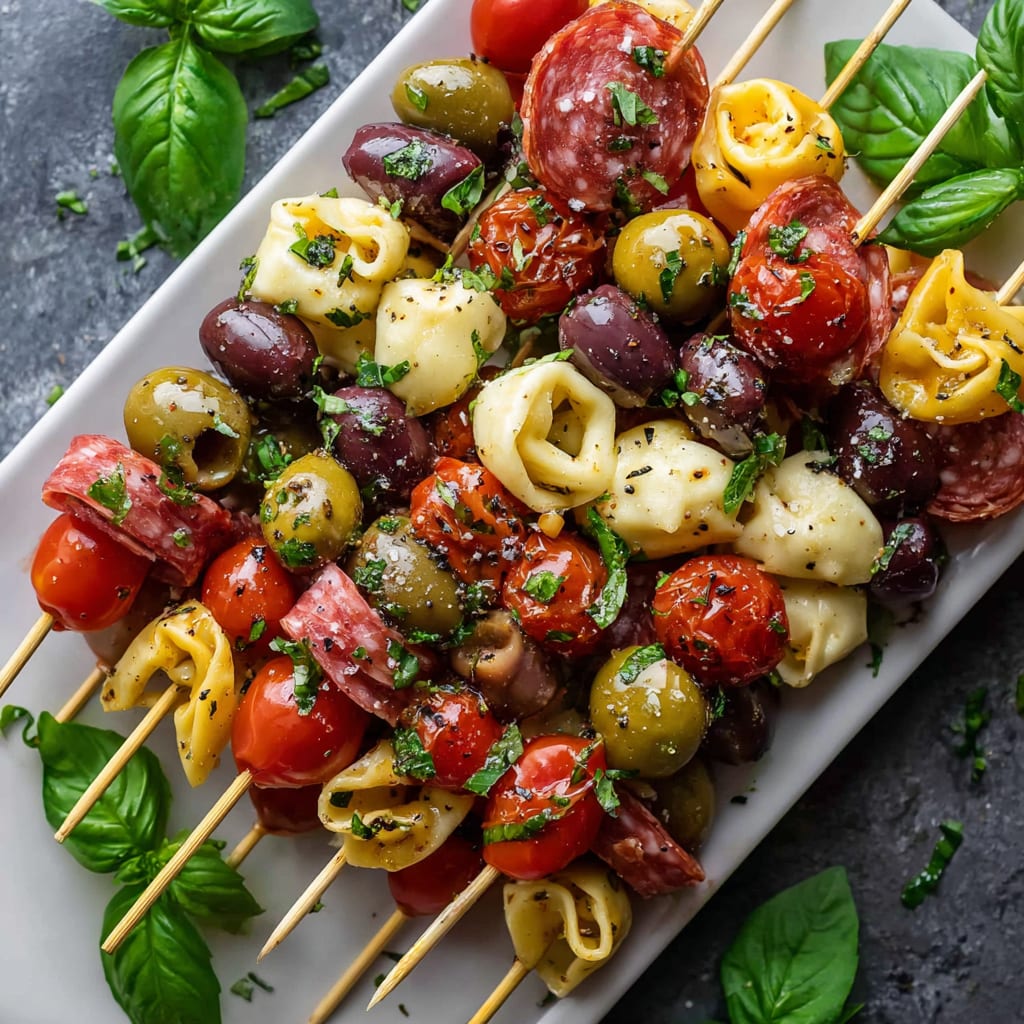 Italian Antipasto Skewers