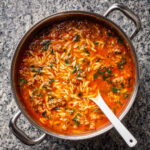 Italian Sausage & Orzo Soup