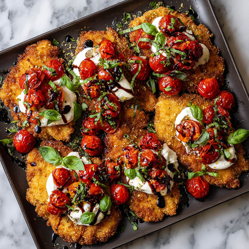 Italian basil chicken cutlets