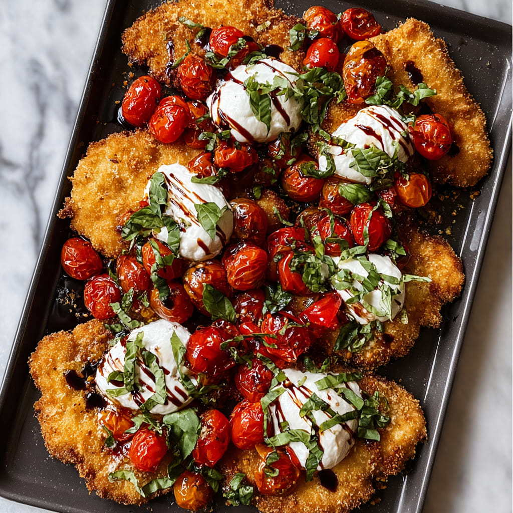 Italian basil chicken cutlets