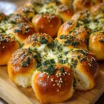 Korean Cream Cheese Garlic Bread
