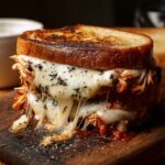 Lazy Chicken Parmesan Grilled Cheese