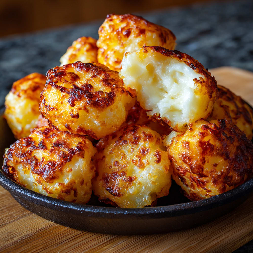 Leftover Mashed Potato Cheese Puffs