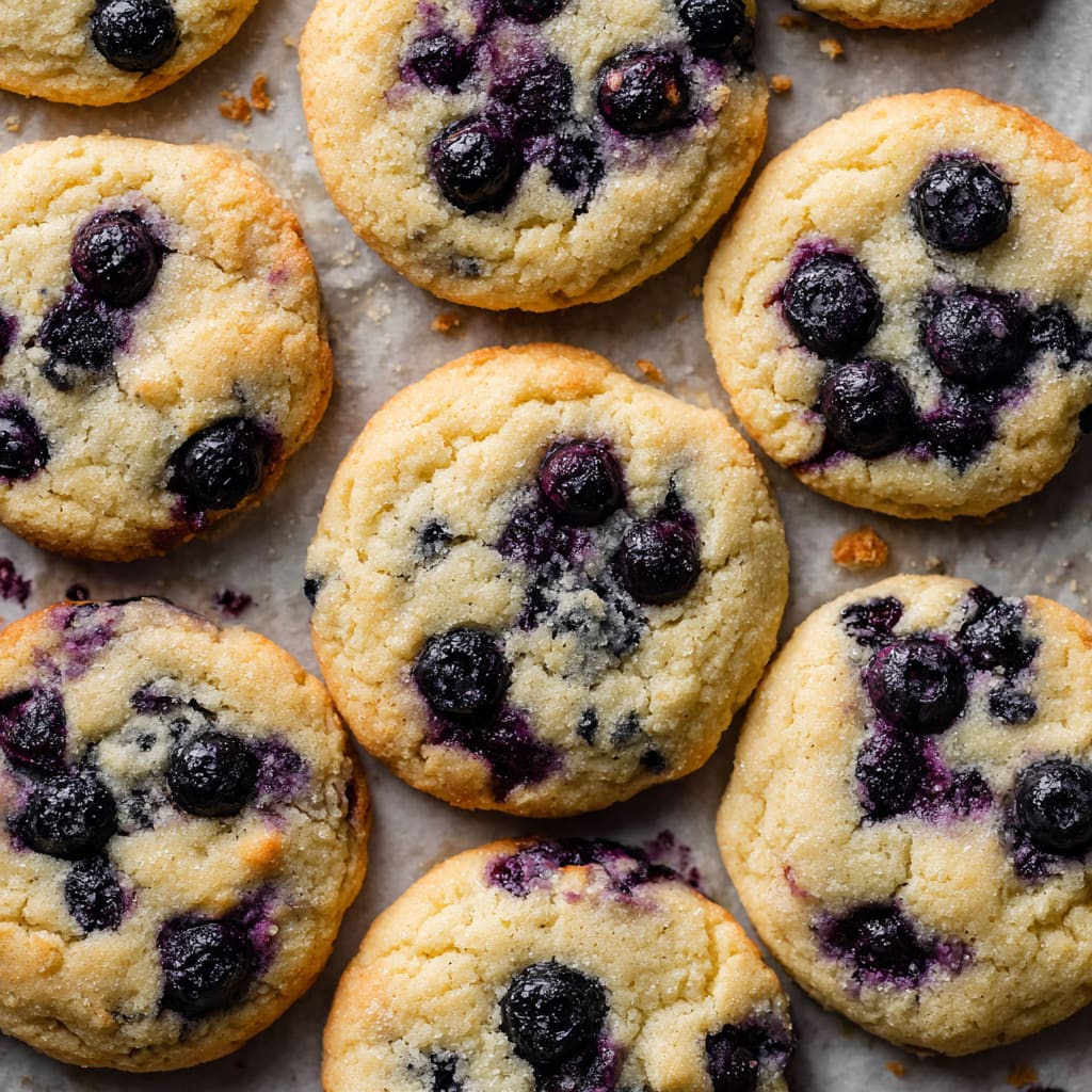 Lemon Blueberry Cookies